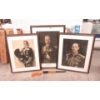 Image 1 : 3 Huge Pictures of British Monarchs & 1 Red Ryder Gun