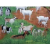 Image 1 : 7.5 M of New 100% Cotton Fabric - 44" Wide	