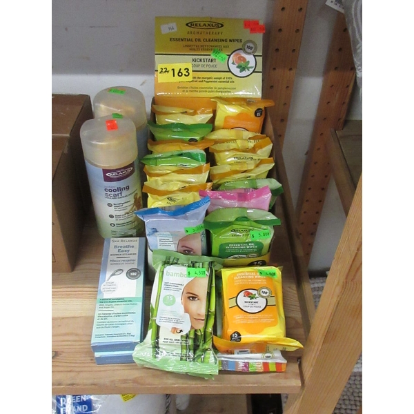 22 Piece Lot of New Relaxus Merchandise 