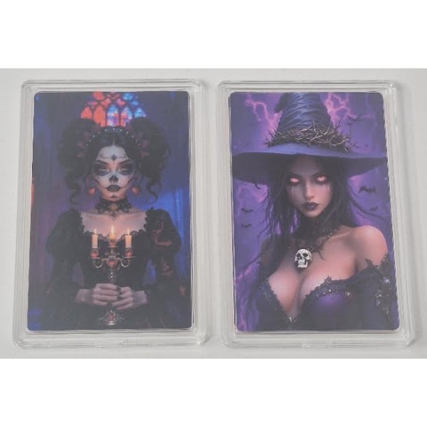 2 x 1 Oz .999 Copper Vixens Series Art Bars