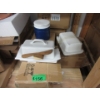 Image 1 : 5 Assorted New Dowan Ceramic Butter Dishes