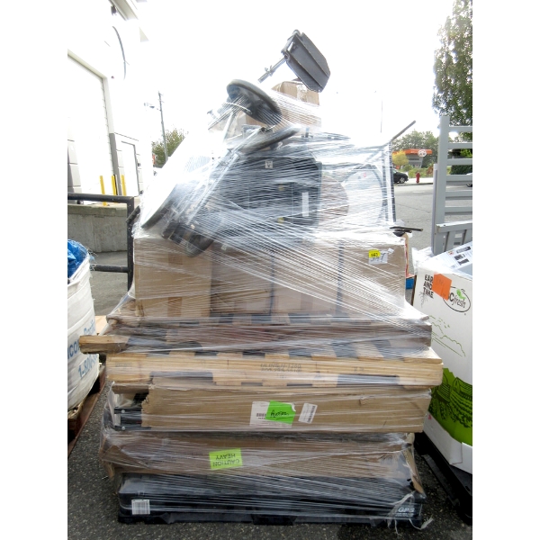 Skid of New Furniture Parts & Customer Return Goods