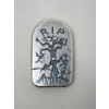 Image 3 : 2 Oz .999 Silver 2022 Hand-Poured/ Coloured RIP Tombstone Numbered Bar 