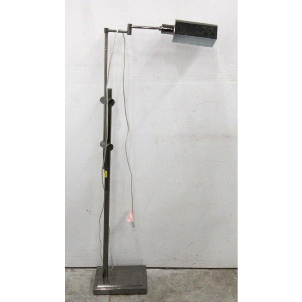 Adjustable Height Metal Floor Lamp