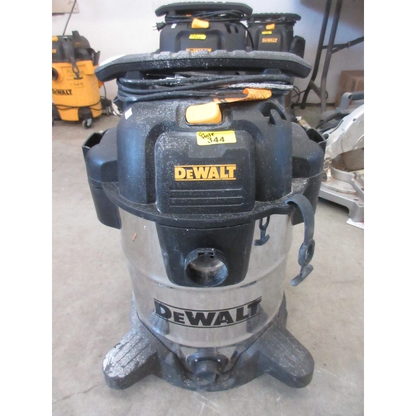DeWalt 38L Stainless Steel Wet/Dry Shop Vac