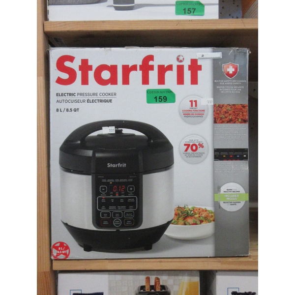 Starfrit Electric Pressure Cooker - 8L / 8.5 QT