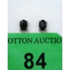 Image 1 : New 2 CT Sapphire Sterling Silver Stud Earrings 