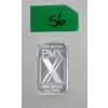 Image 1 : 1 Oz .9999 Silver Canadian PMX Bar 