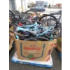 Image 1 : Skid of Assorted Bikes and Bike Parts
