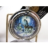 Image 2 : Franklin Mint "Spirit of the Wolf" Pocket Watch