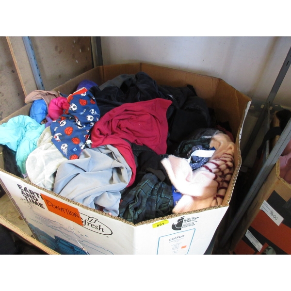 Skid of Overstock & Customer Return Clothing 