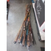 Image 1 : Bundle of 12+ Fishing Rods - Most are Cork Handled