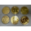 Image 1 : 6 x Novelty Bitcoin Rounds 