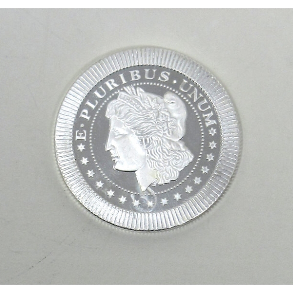 1 Oz .999 Silver E.Pluribus.Unum Round 