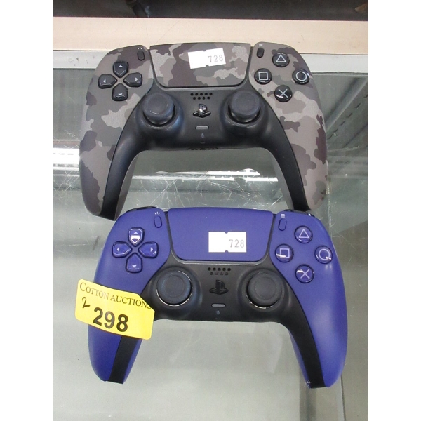 2 Sony PlayStation Wireless Controllers - CFI-ZCT1W