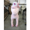 Image 2 : Children's Pink Riding Pony - 20" x 40" x 42" Tall