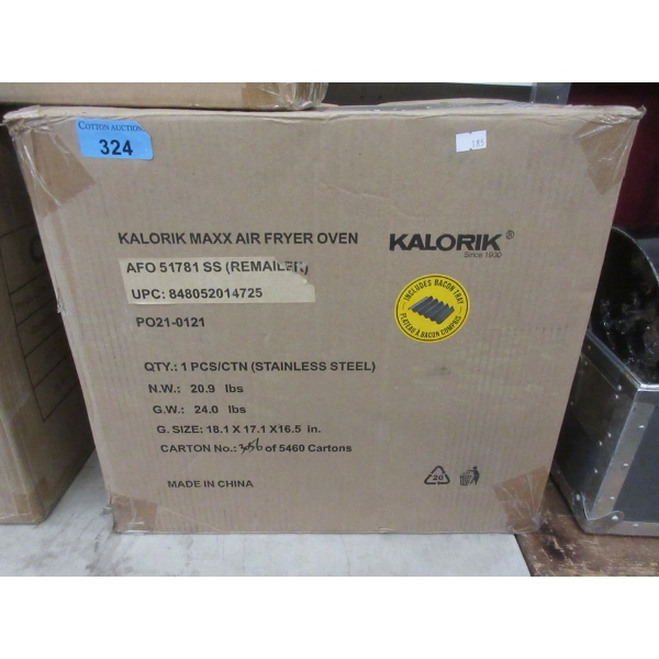 Kalorik Maxx Air Fryer Oven - Stainless Steel