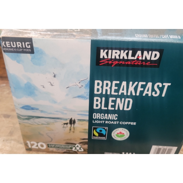 Kirkland Breakfast Blend Coffee Pods