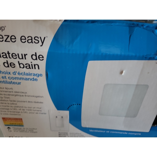 Bathroom Fan by Breeze Easy