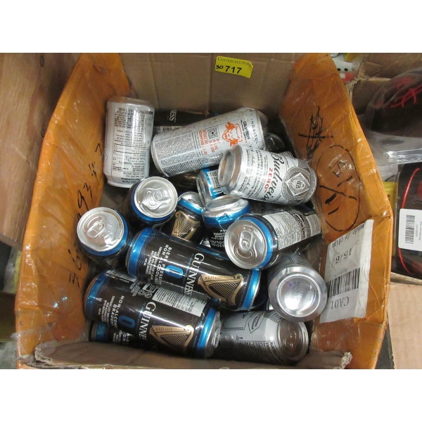 30 Dented Cans of Assorted Non-Alcohol Beer
