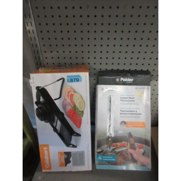 Cuisinart Mandoline & Polder Instant Read Thermometer
