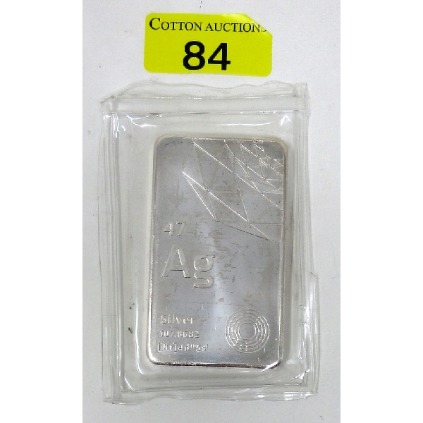 10 Oz .999 Silver Elemetal Mint Bar  