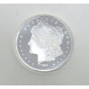 Image 1 : 1 Oz .999 Silver Morgan Head Round 