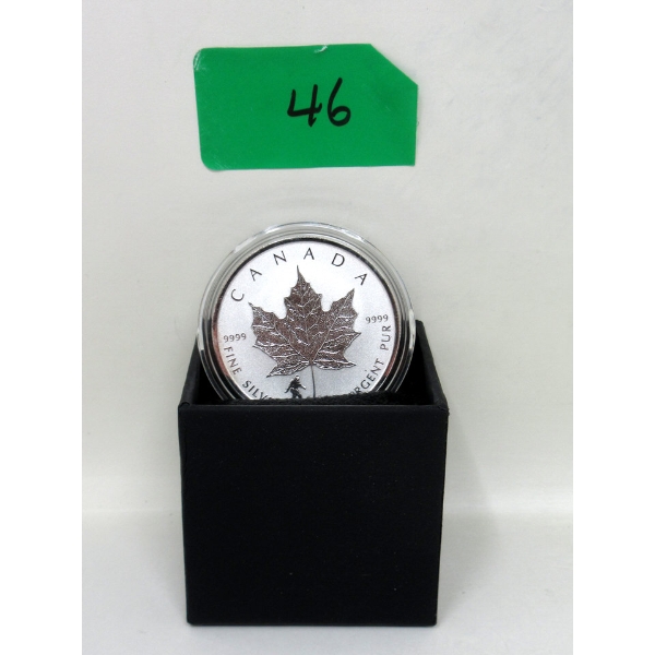 1 Oz .9999 Silver 2016 Canada Maple Leaf Coin 