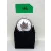 Image 1 : 1 Oz .9999 Silver 2016 Canada Maple Leaf Coin 