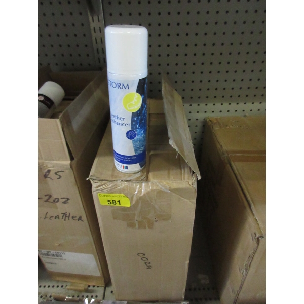 Case of Storm Weatherproofing Leather Enhancer