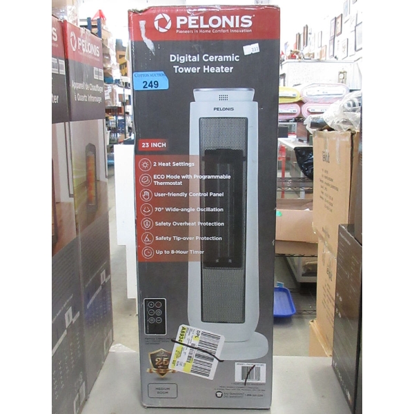 Pelonis Digital Ceramic Tower Heater