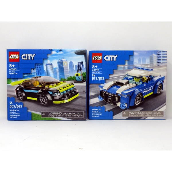 2 New LEGO City Building Toy Sets