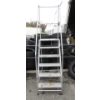 Image 1 : 6 Step Rolling Warehouse Safety Ladder