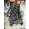 Image 1 : 8 Black Plastic Shelves with Bag of Connectors