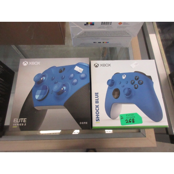 2 Xbox Wireless/Bluetooth Controllers in Boxes