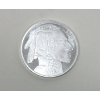 Image 1 : 1 Oz .999 Silver Indigenous/Buffalo Round 