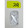 Image 1 : 1 Oz .9999 Silver Canadian PMX Bar