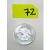 Image 1 : 1 Oz .999 Silver Eagle Silver Trade Unit Round 