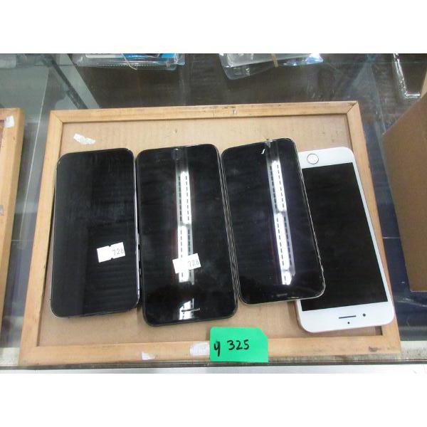 4 Assorted Preowned iPhones - As Is