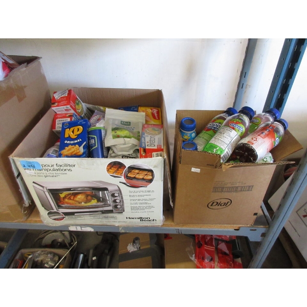 2 Boxes of Assorted Foods & Beverages