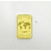 Image 2 : 1/10 Oz .9999 Fine Gold 2016 Legal Tender $25 Coin 