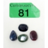 Image 1 : 51 CTW of 4 Loose Assorted Gemstones 