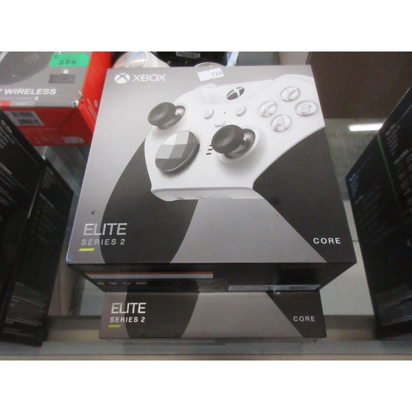 2 Xbox Elite Series 2 Wireless Controllers in Boxes
