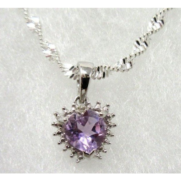 New Amethyst & Diamond Necklace