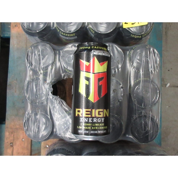 2 Flats of Reign Cherry Limeade Energy Drink