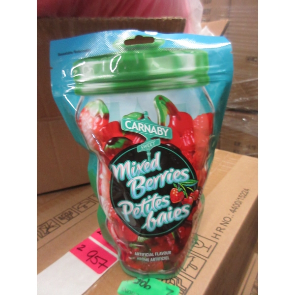 2 Cases of Carnaby "Mixed Berries" Gummies