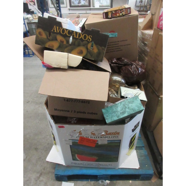 Skid of Storage Locker Goods - As Is