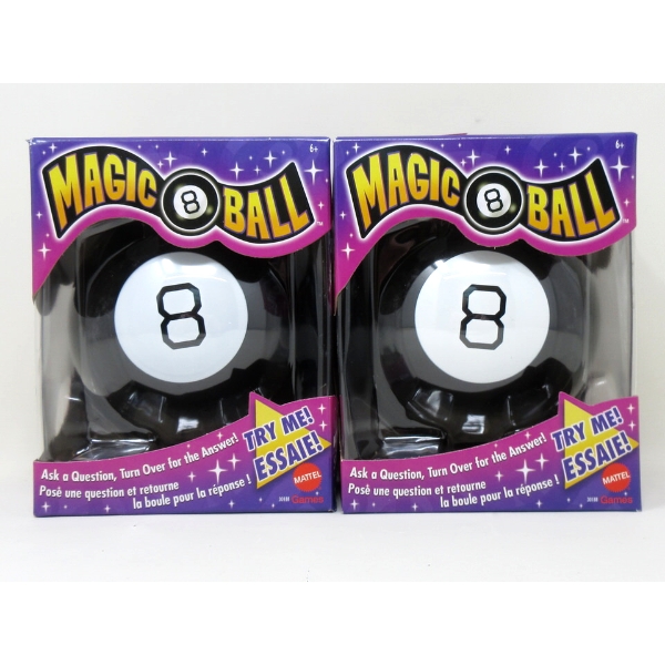 2 New Magic 8 Ball Fortune Telling Balls
