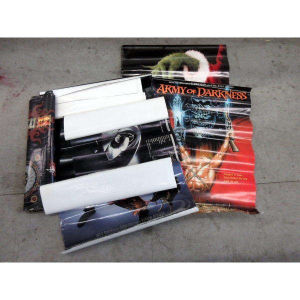 7 Assorted Unframed Movie & Other Posters 