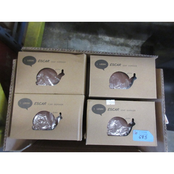 16 New Snail Shaped Pump Soap Dispensers